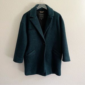 SANCTUARY CLOTHING Teal Peacoat Size Small